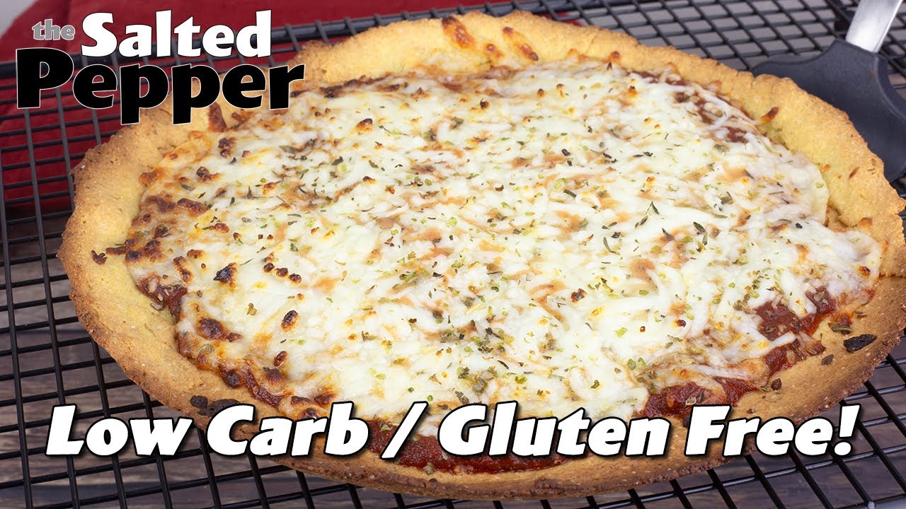 Crispy Keto Pizza ~ Perfect for making ahead and freezing!