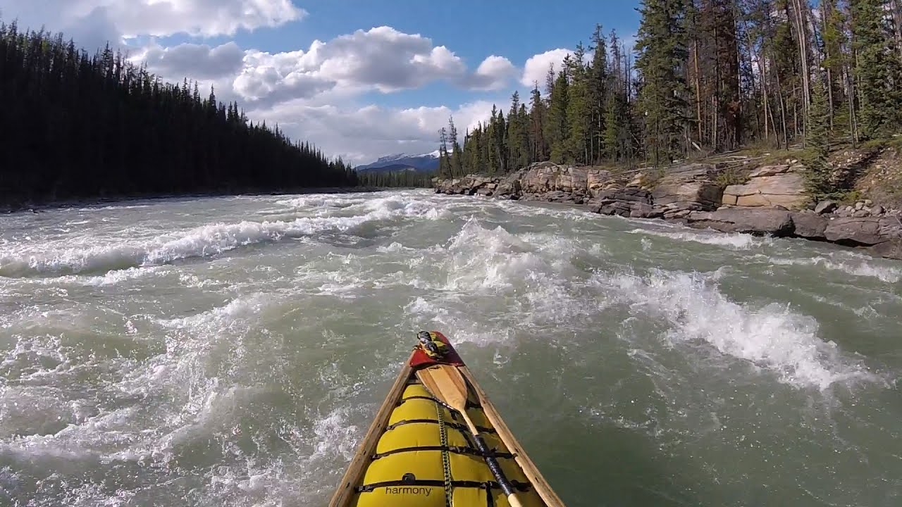 Canoeing The Athabasca River - Chaba River To Athabasca Falls