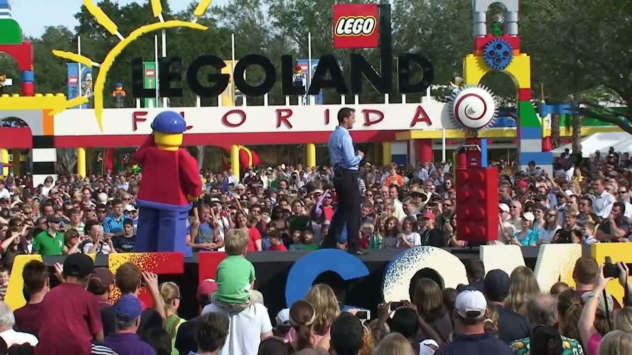 LEGOLAND Florida, Grand Opening Day Celebration 10/15/11 Includes First Family