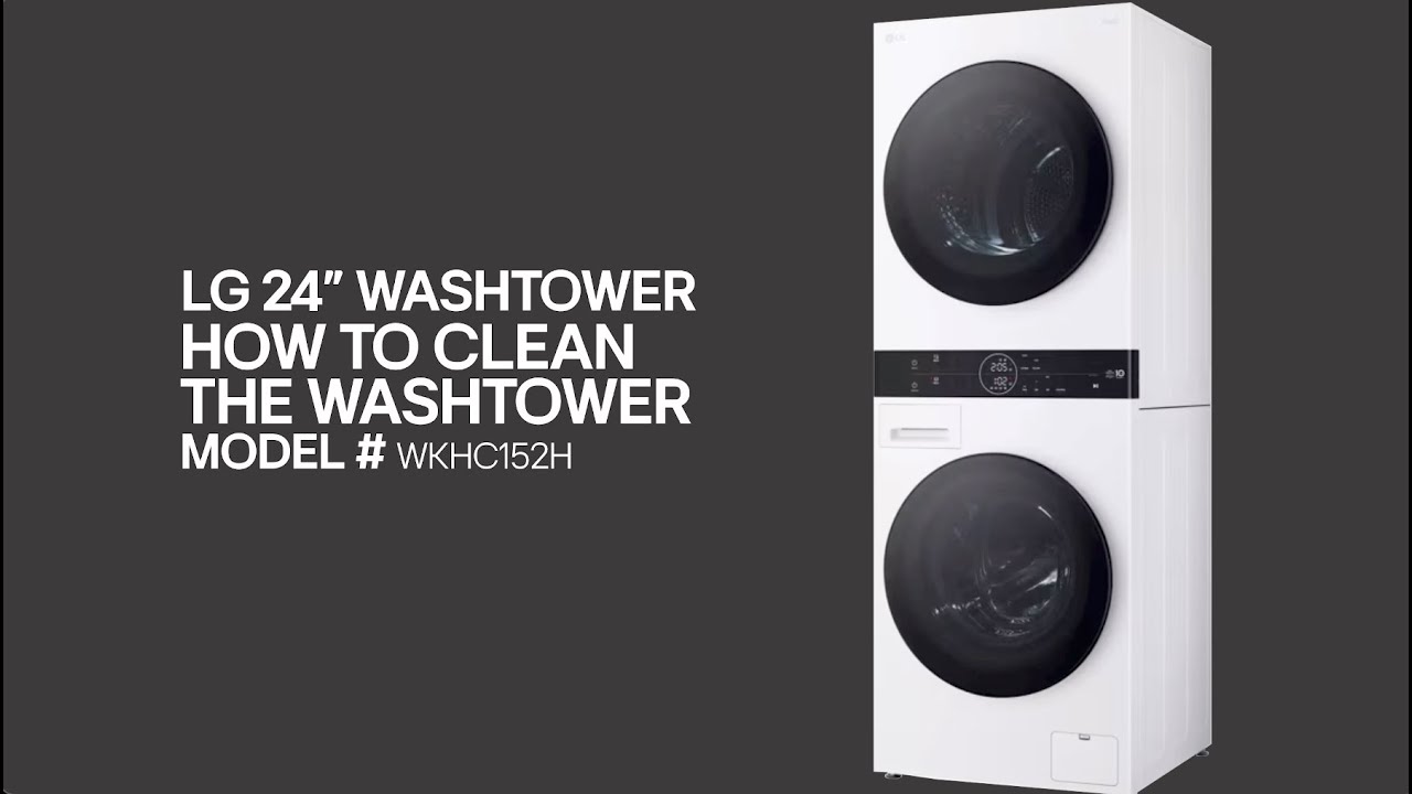 [LG WashTowers] Как чистить LG WashTower