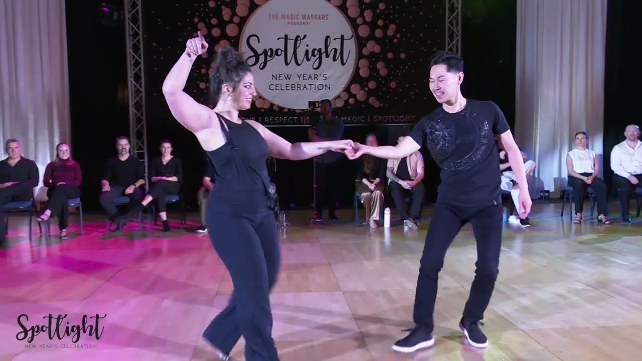 Spotlight New Year's Celebration 2023 Open Strictly Swing Stanislav Ivanov & Ariel Peck