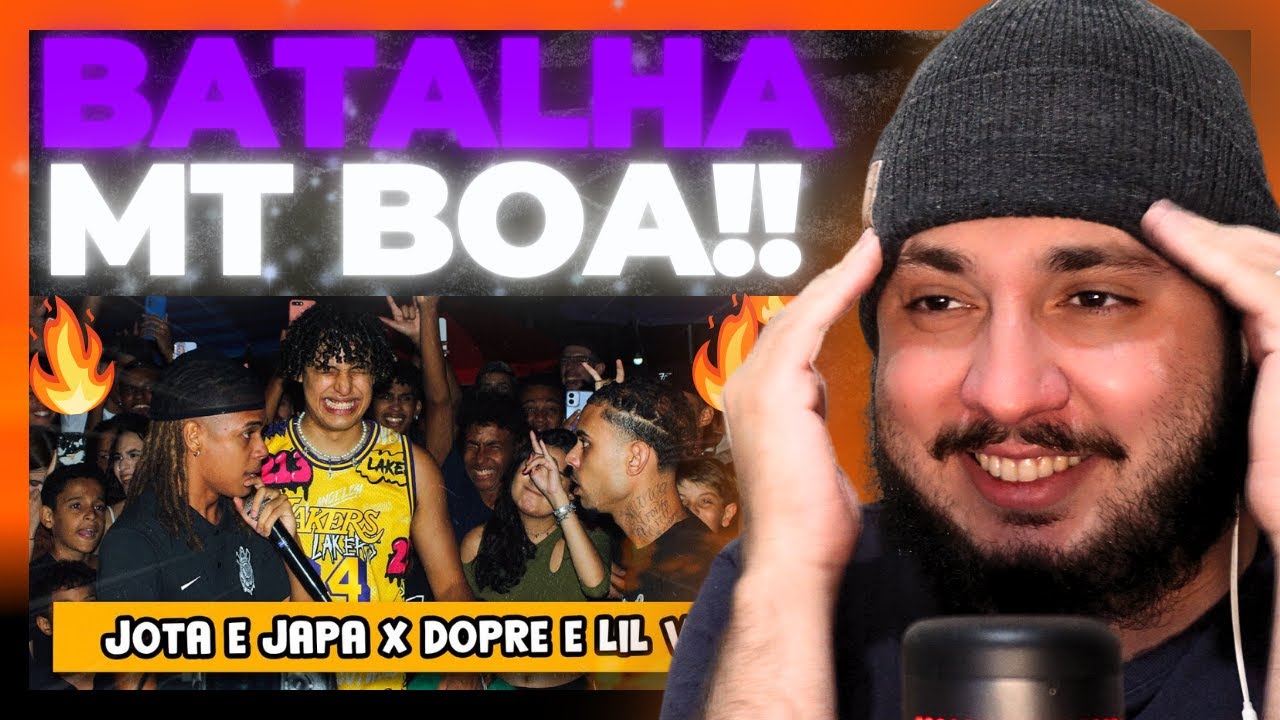 (ESPETÁCULO!!!) JOTAPE e JAPA x LIL VI e NLE DOPRE | SEMIFINAL | #BDN164 | REACT BAUEB