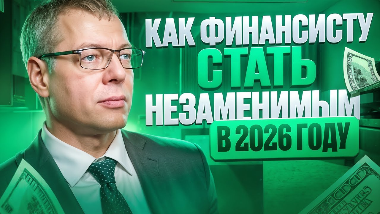 Как ФИНАНСИСТУ стать незаменимым в 2026 году
