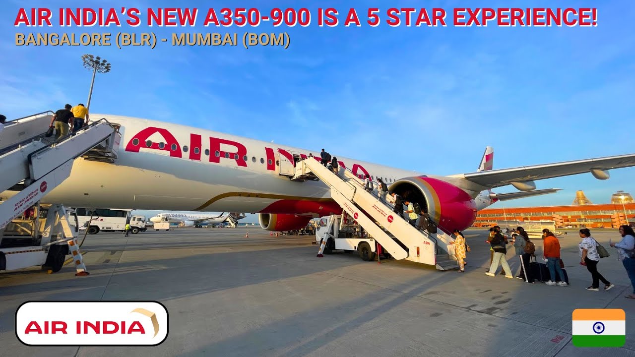 REVIEW | Air India | Airbus A350-900 | Bangalore (BLR) - Mumbai (BOM) | Business Class
