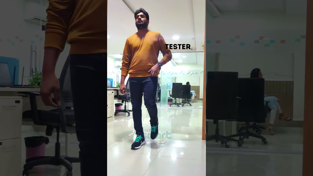 Tester VS Developer 🥵🥵😃😃 #testing#development#comedyvideo #funny #office#software#viral #viralvideo