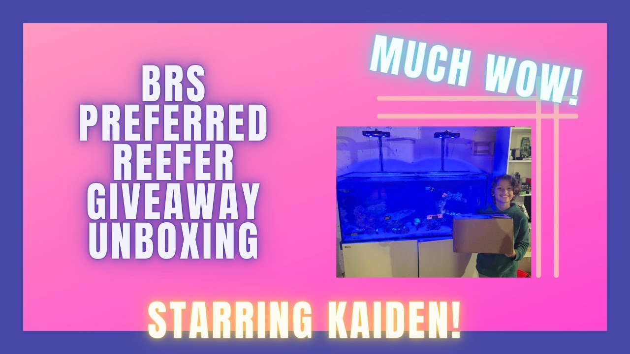 2024 BRS Preferred Reefer Giveaway Unboxing!