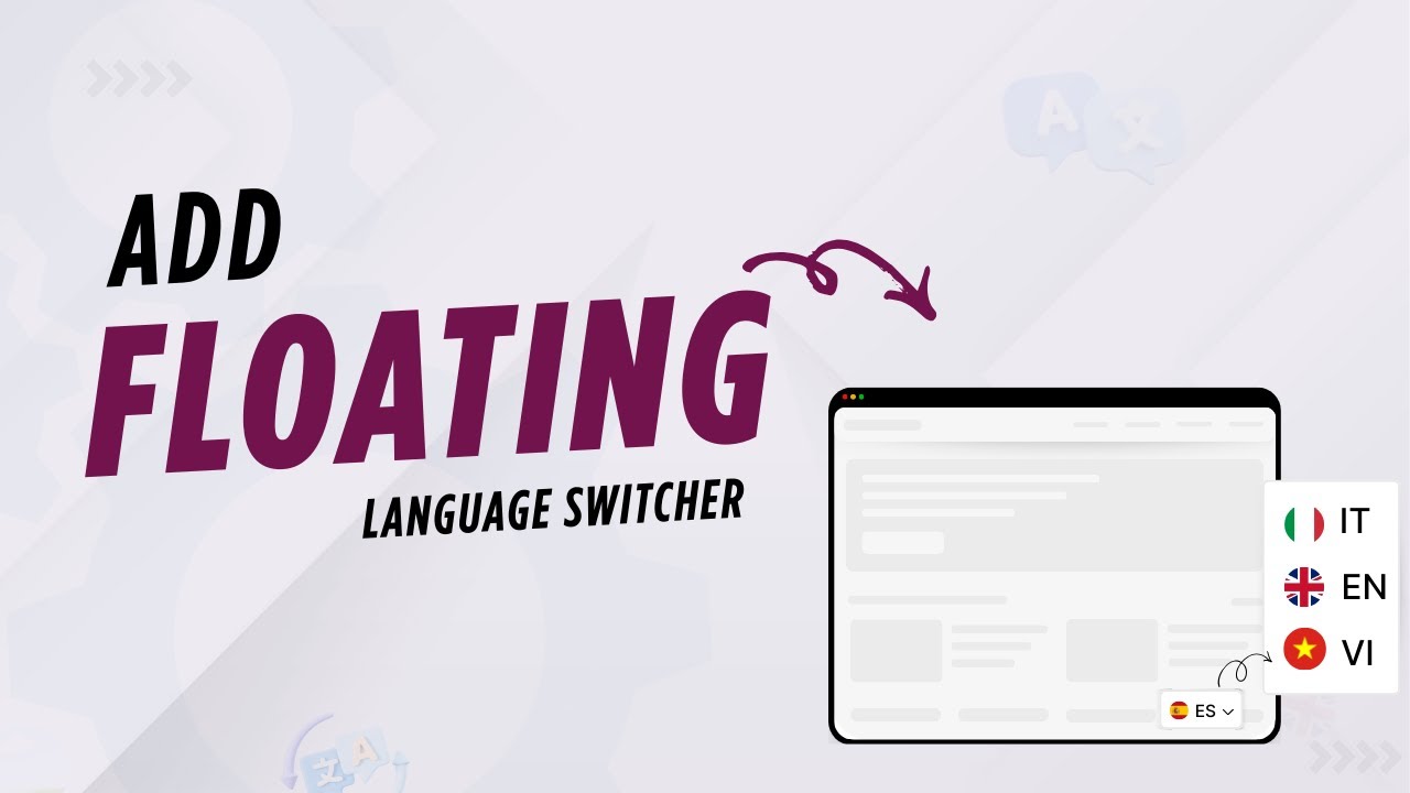 Добавьте плавающий переключатель языка на свой сайт WordPress с помощью Polylang.
