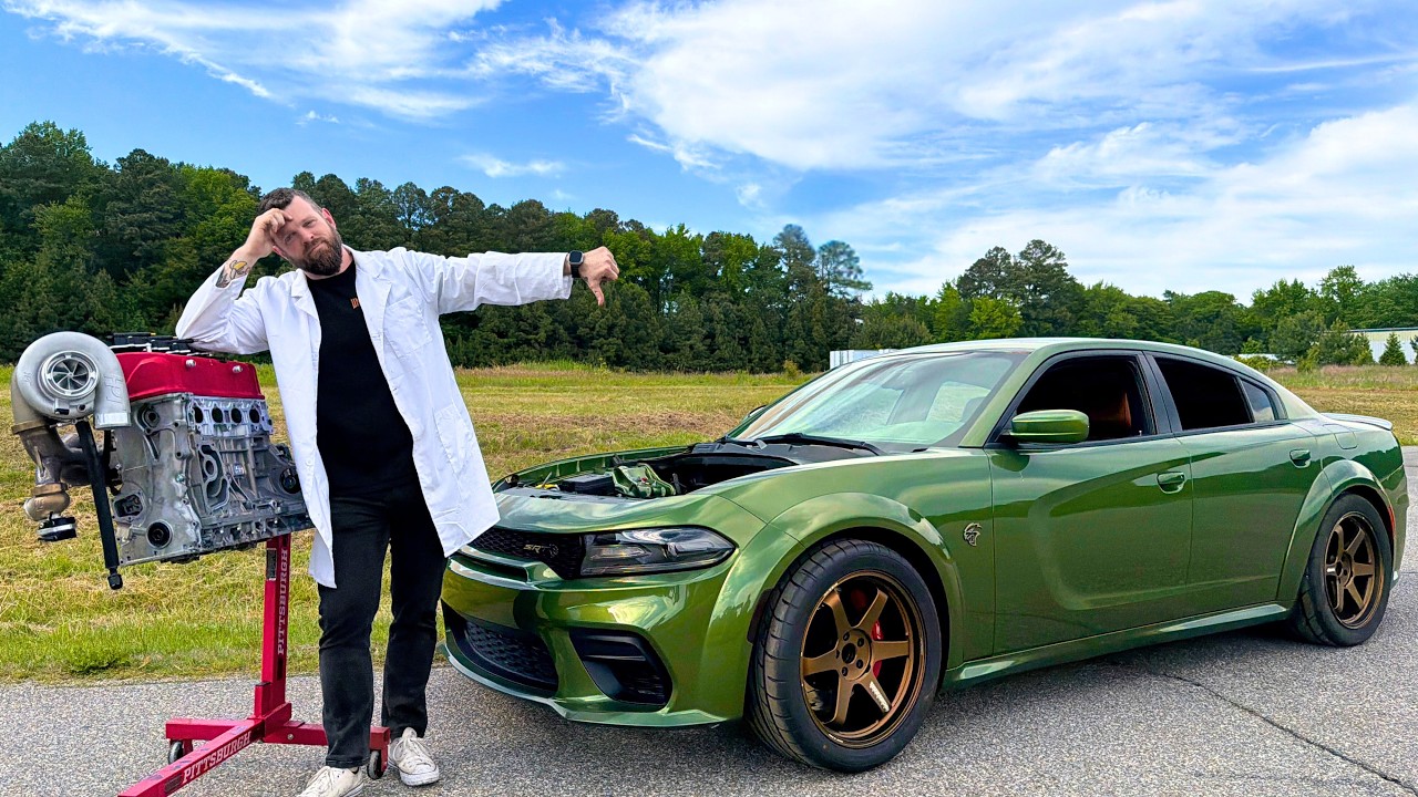 Я поставил двигатель Honda в Hellcat! (Это была ошибка...)