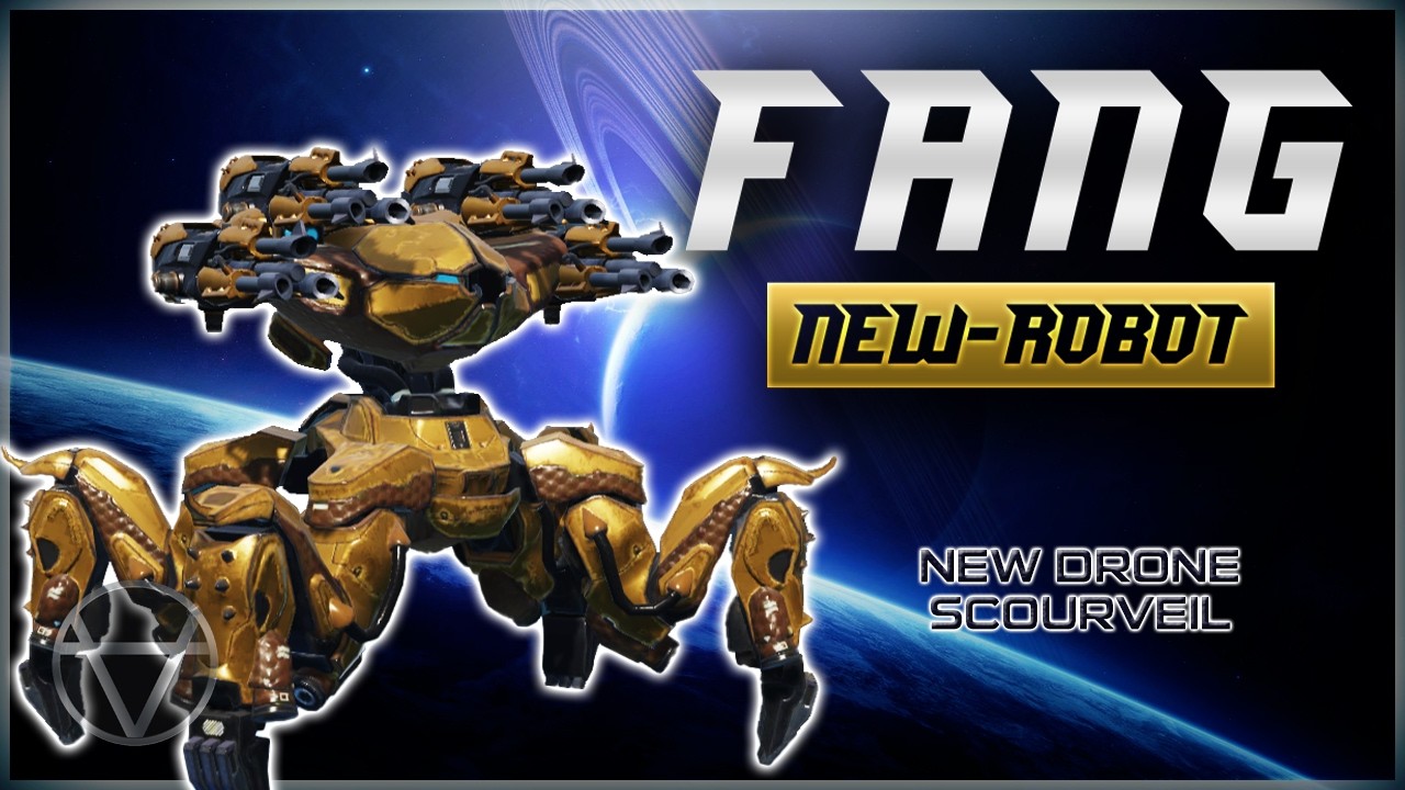 NEW Robot FANG is RAVAGER 2.0 &ndash; Gameplay | War Robots Test Server