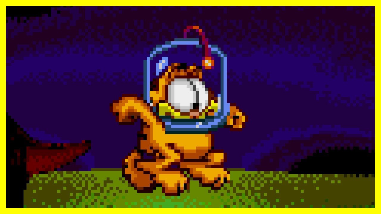 [Sega Channel] Garfield: Caught in the Act - Lost Levels (1995) Mega Drive/Genesis - NTSC-U