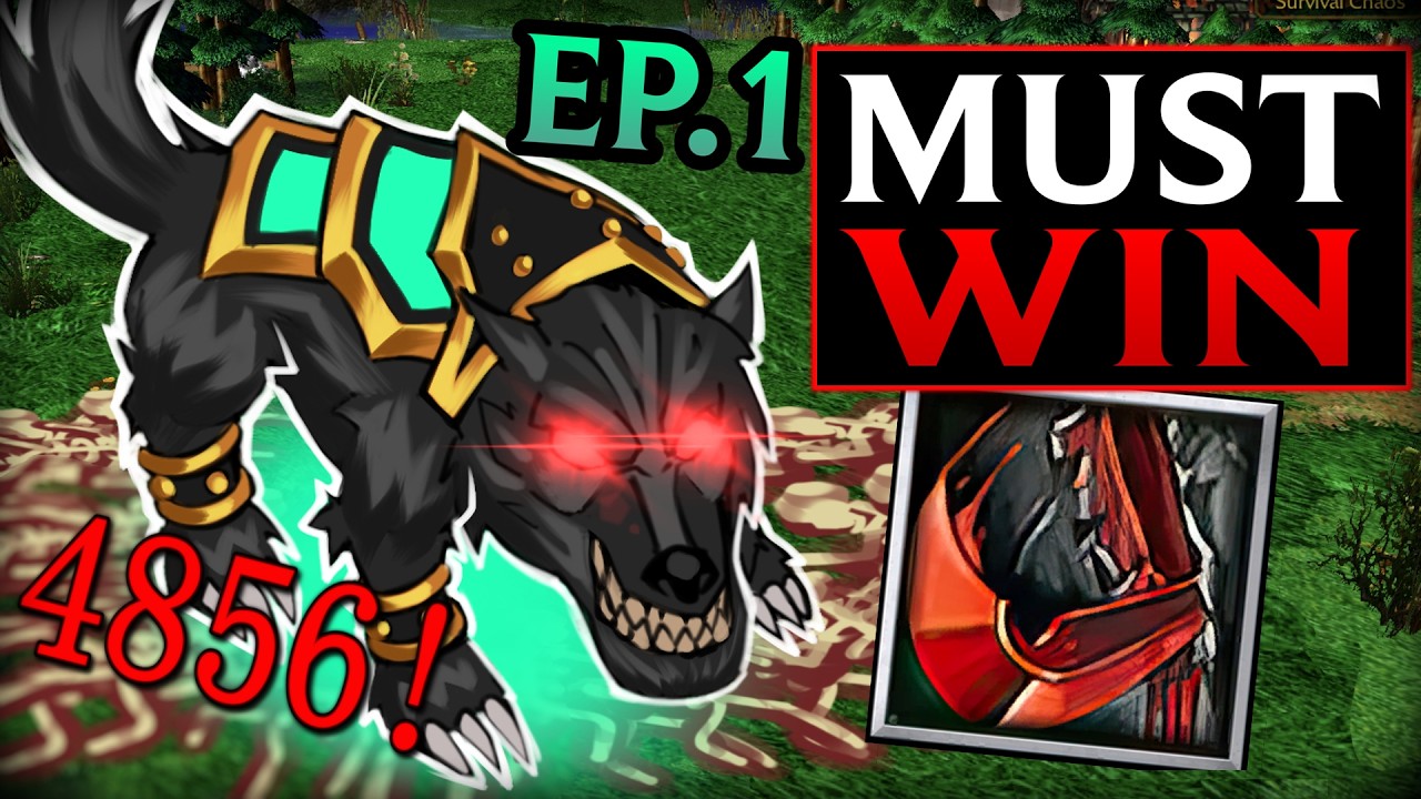 ABSOLUTELY CRUSHING With GNOLL | Survival Chaos 10 Win Streak Challenge EP1
