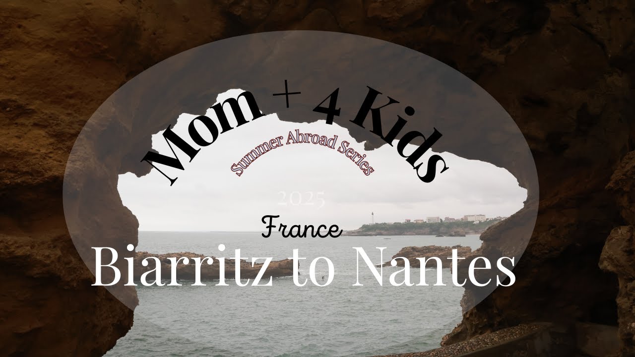 Mom and 4 Kids Explore France in a Camper Van