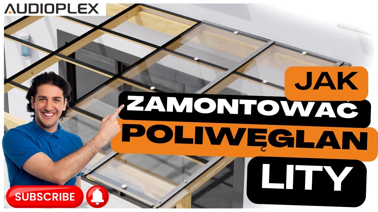 Poliwęglan LITY  / Montaż 🔨 Jak zamontować zadaszenie z poliwęglan LITY