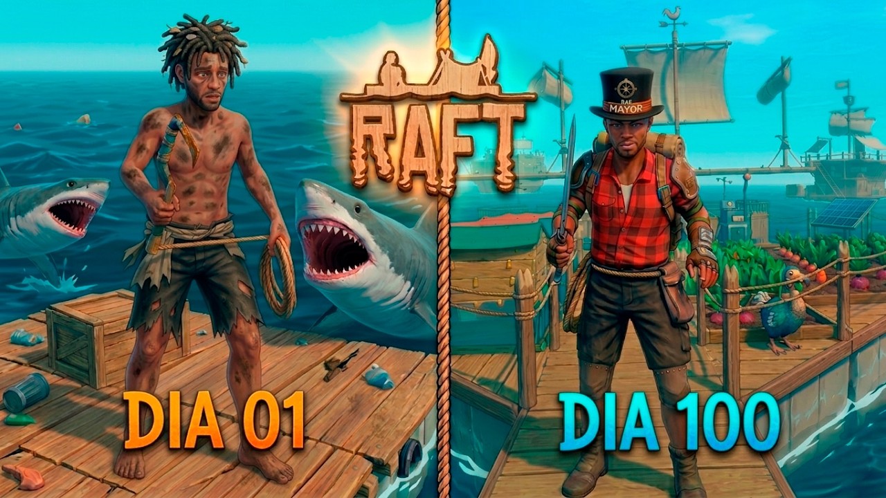 Eu passei 100 dias em RAFT e enlouqueci!