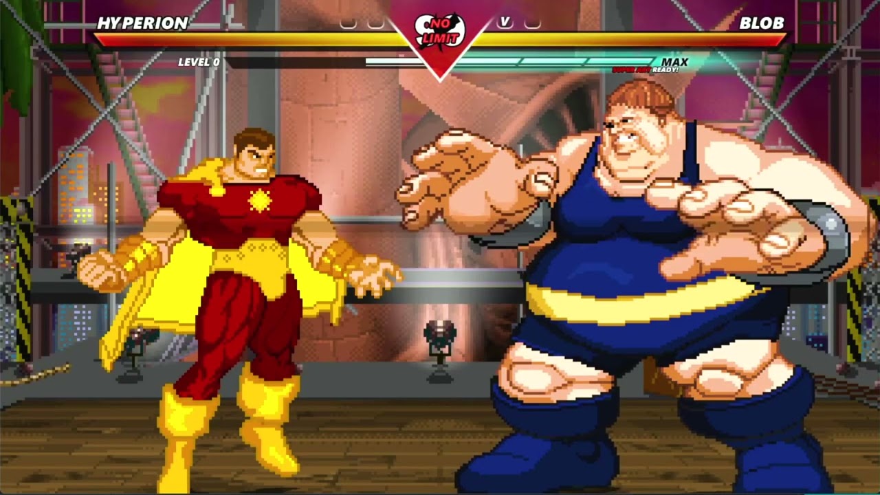 HYPERION VS BLOB | MARVEL VS CAPCOM MUGEN