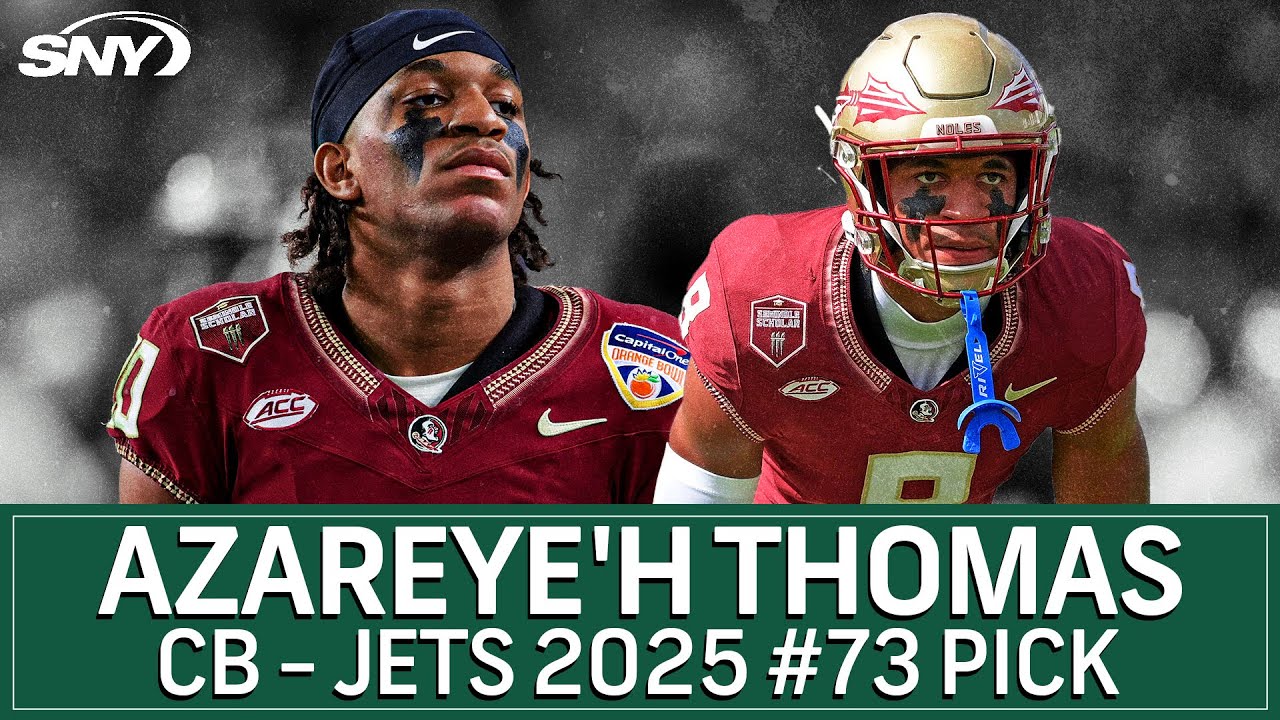 Azareye&rsquo;h Thomas Highlights | FSU CB | 2025 New York Jets Draft Pick