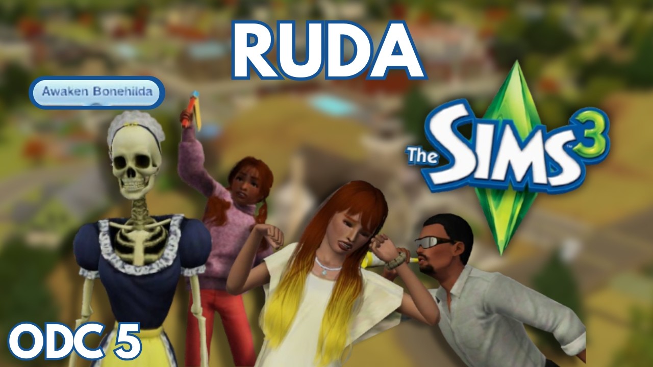 RUDA I PEŁNY DOM 🏠👩‍❤️‍💋‍👨  THE SIMS 3 RUDA ODC 5