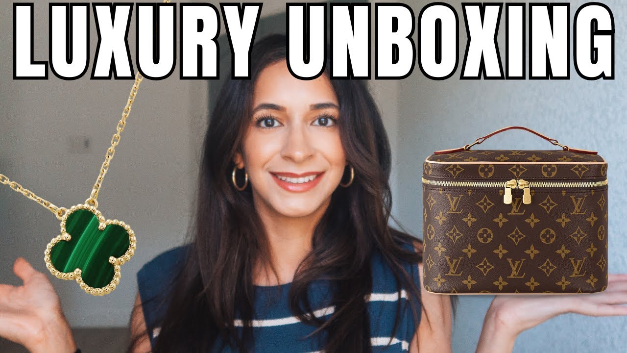 Van Cleef & Arpels Malachite and Louis Vuitton Nice BB Unboxing | First Impressions