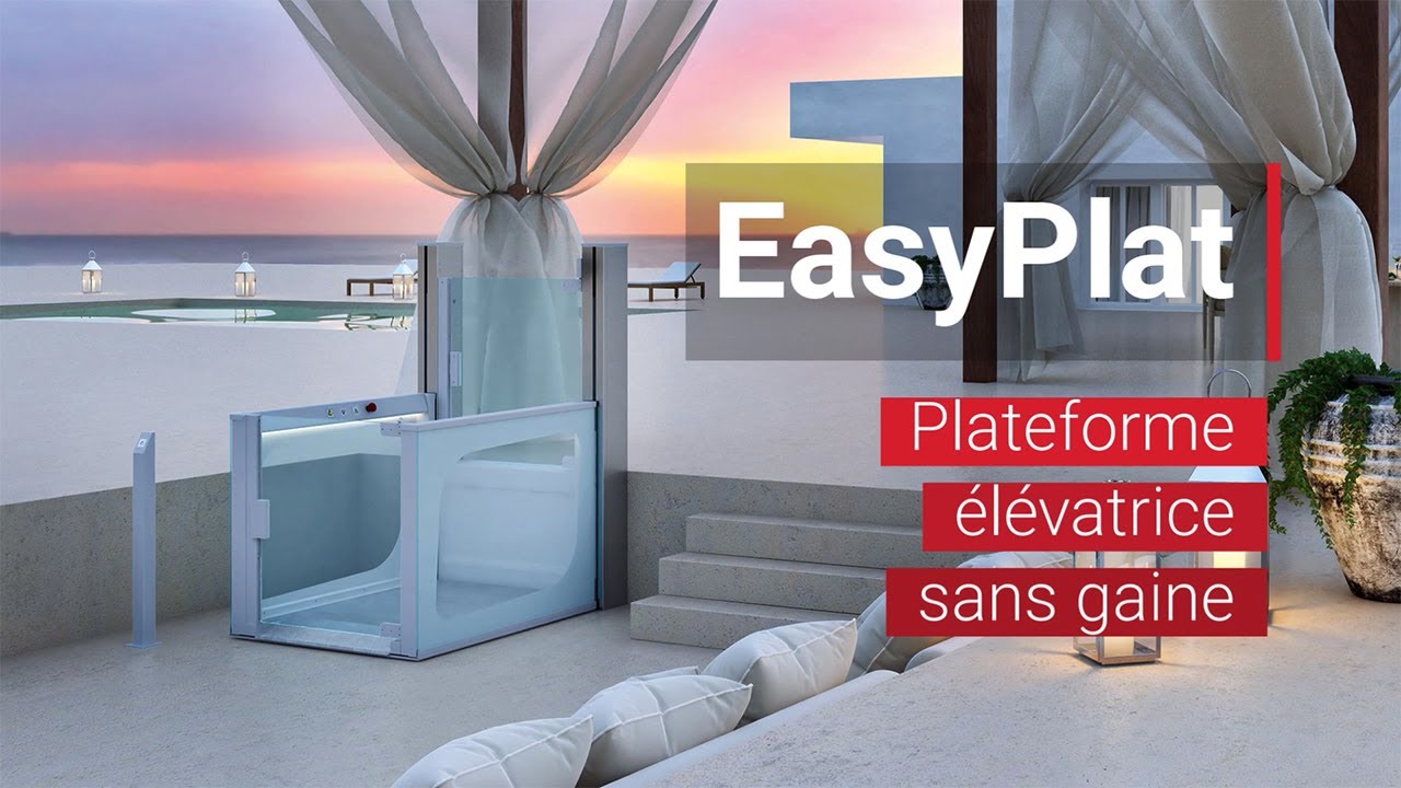 EasyPlat - Plateforme élévatrice sans gaine