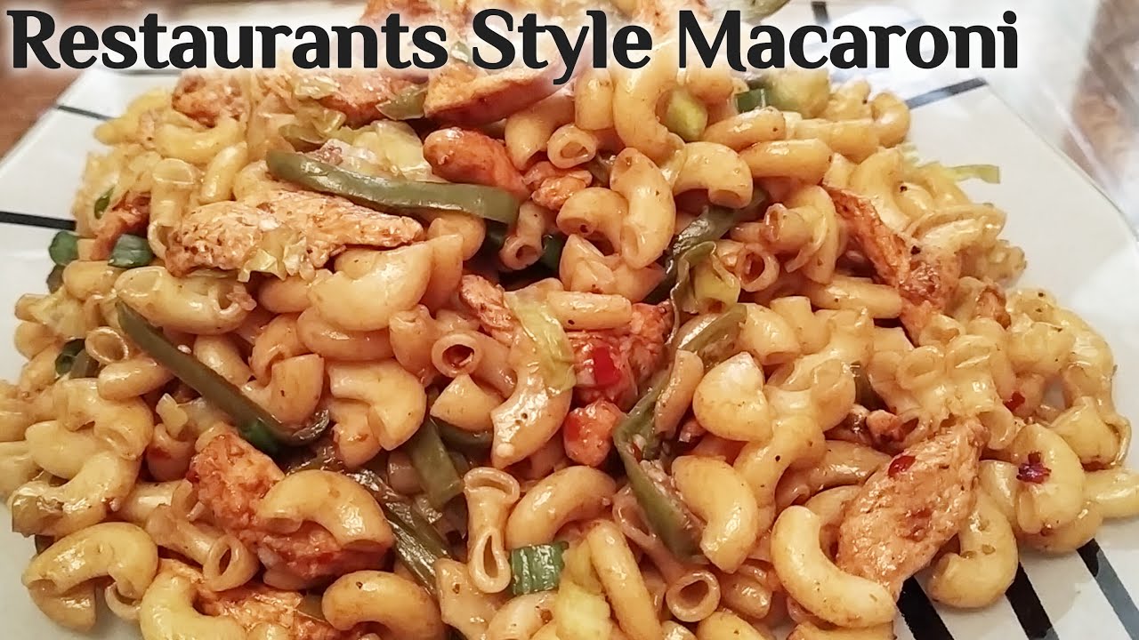 How To Make Chicken Macaroni | Quick And Delicious Macaroni | Chef Faisal