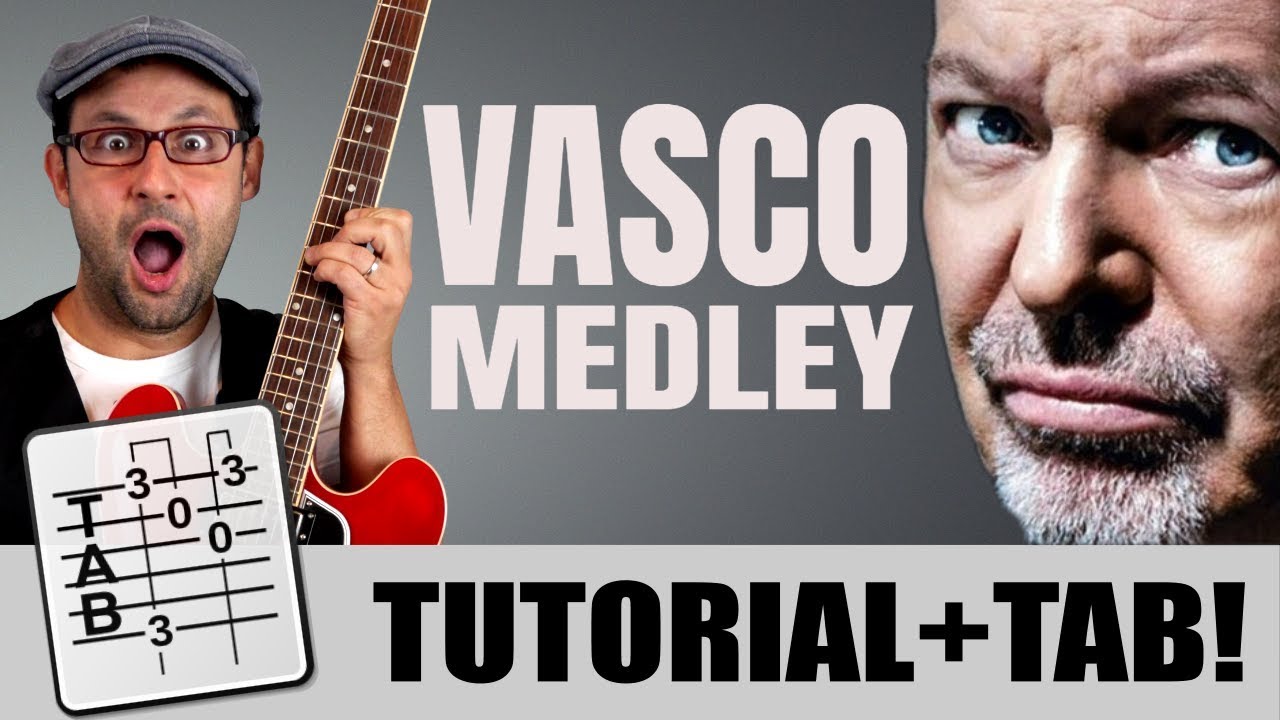 MEDLEY acustico Vasco  - riesci a suonarlo TUTTO DI FILA??
