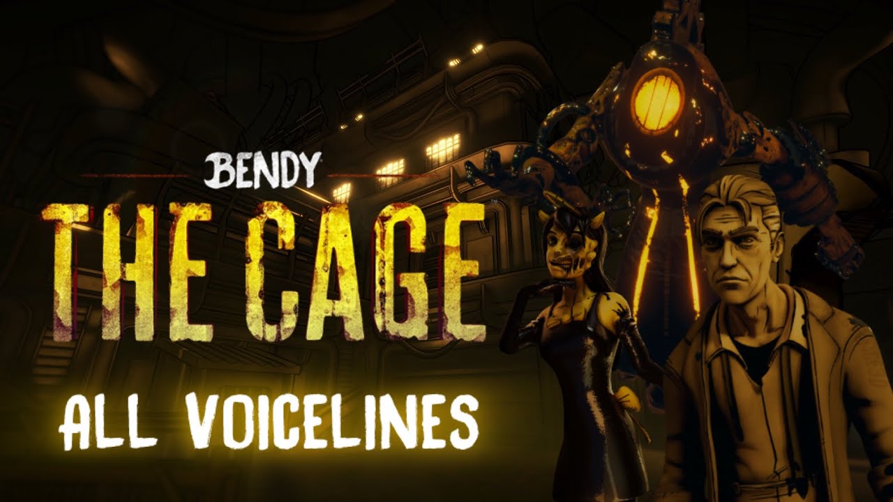 Bendy: The Cage All Voicelines (With subtitles)