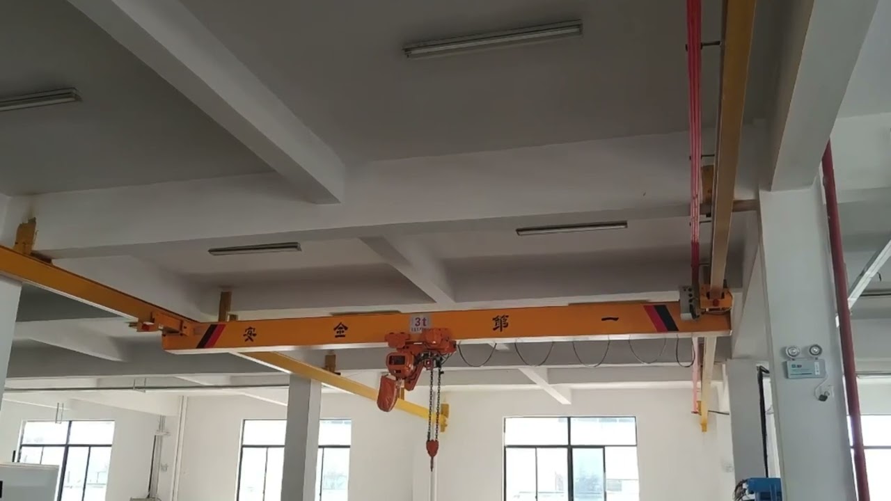 Under Running Overhead Crane 1 Ton to 10 Ton, Single Girder & Double Girder Design, Good Price
