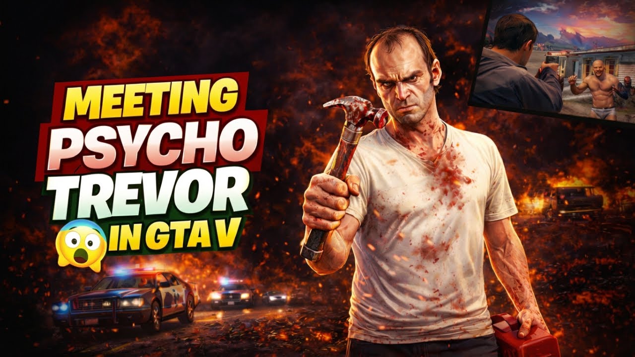 GTA 5 Turned DARK When I Met Trevor for the First Time  | GTA 5 GAMEPLAY
