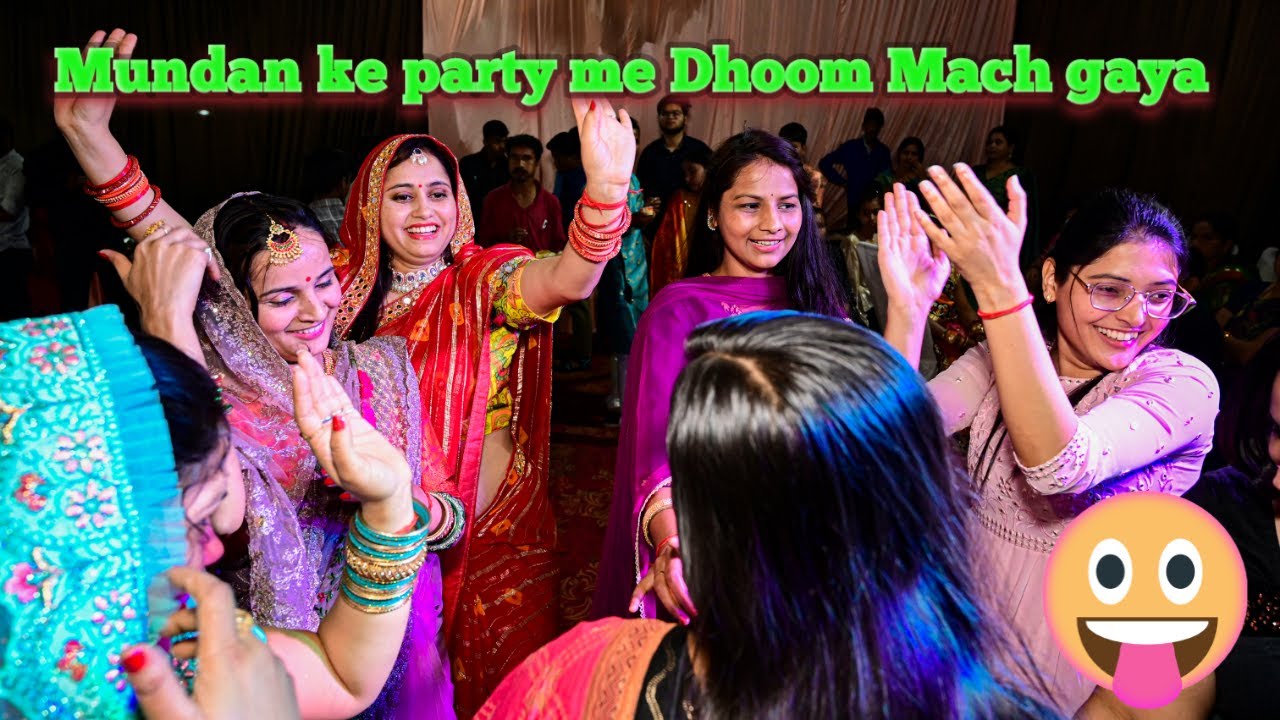 Mundan ke Party me Dhoom Mach Gaya || Sweden to India Travel Vlog | Part -6