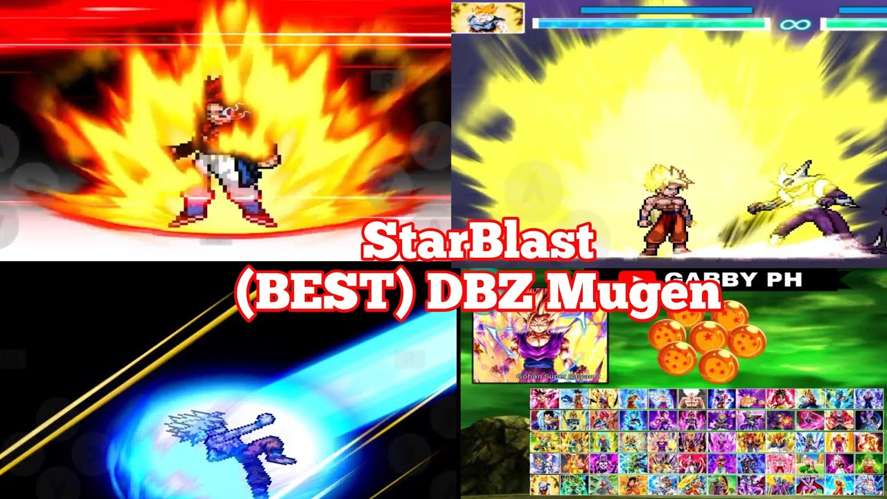 [Best] Dragon Ball Starblast Mugen APK Android - New Gogeta, Goku, And Jiren.