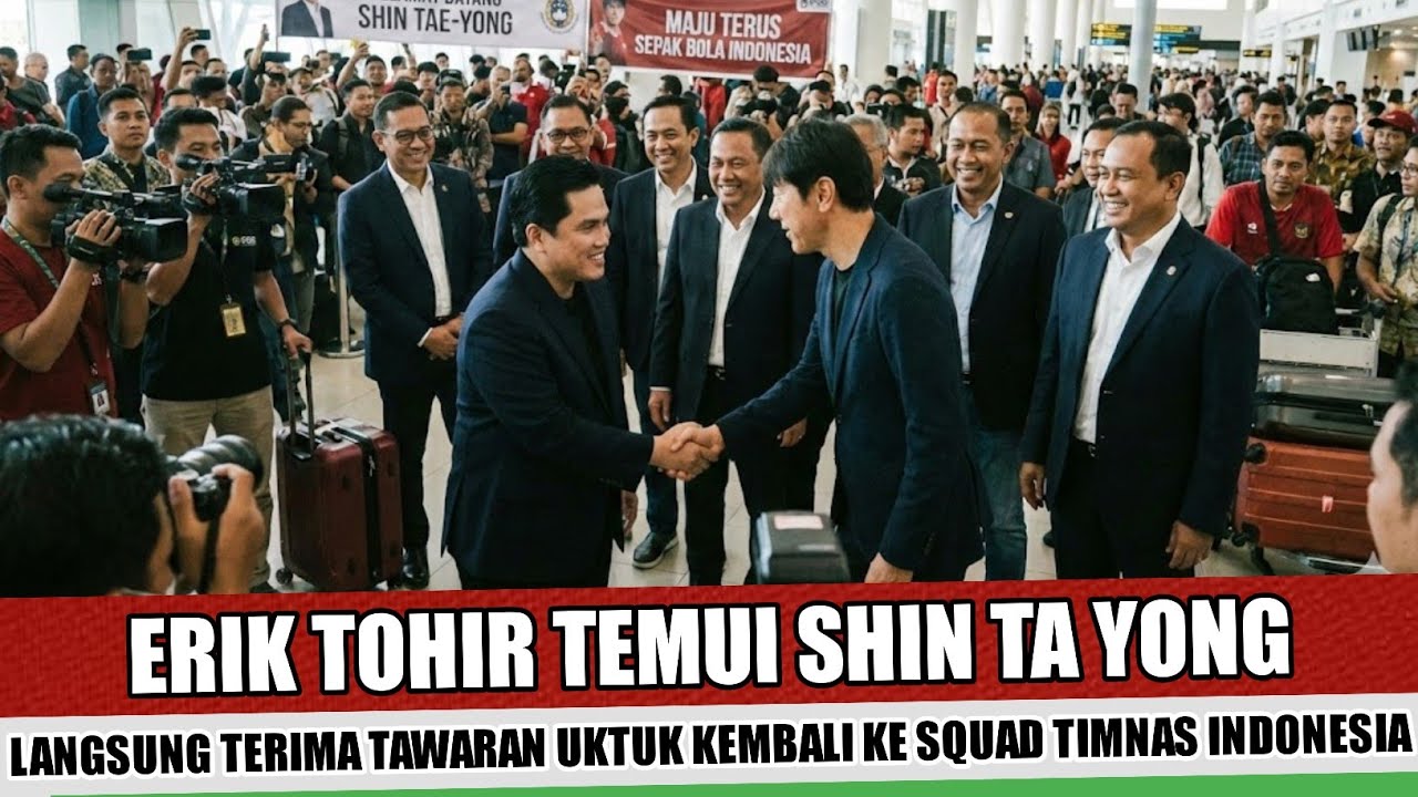 DIAM DIAM BERTEMU~SHIN TAE YONG TERIMA TAWARAN UNTUK MENJADI ASISTEN JHON HERDMAM DI FIFA SERIES