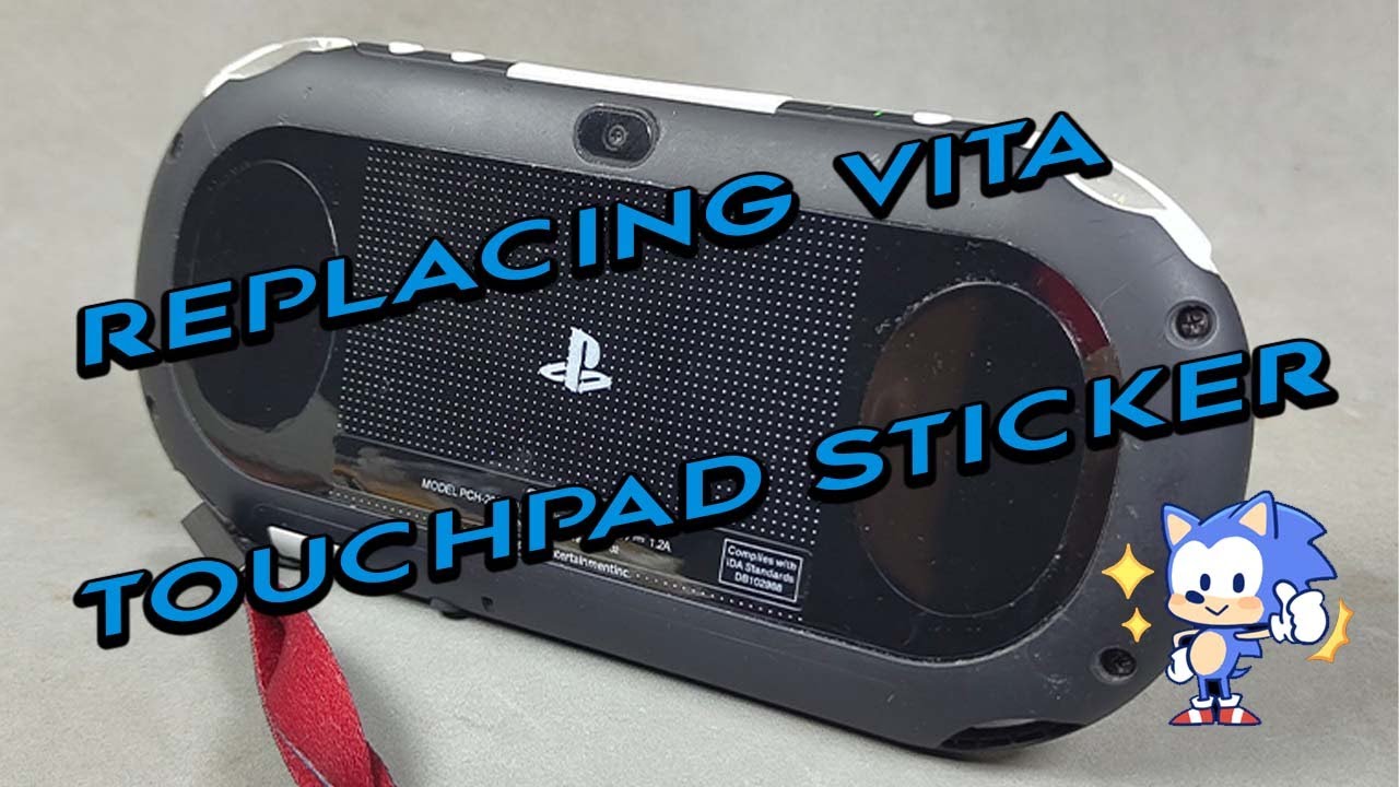 Замена наклейки на задней сенсорной панели PS Vita