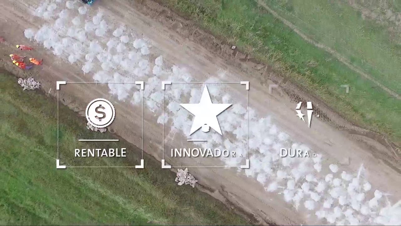 Caminos rurales sin barro, ni guadal: Nueva tecnolog&iacute;a para el campo