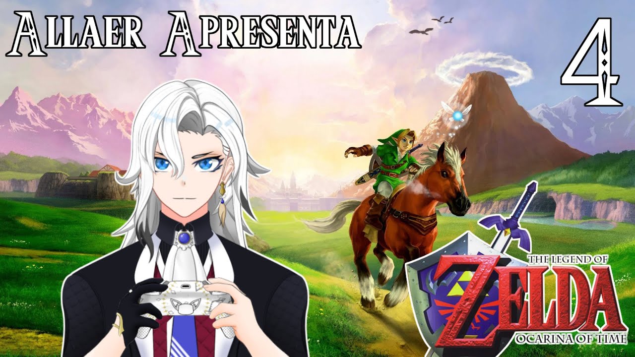 HOJE COMEÇA GAMEPLAY DO LINK ADULTO  ?!?!【Allaer Salvoro】【Zelda Ocarina of Time】(#4)