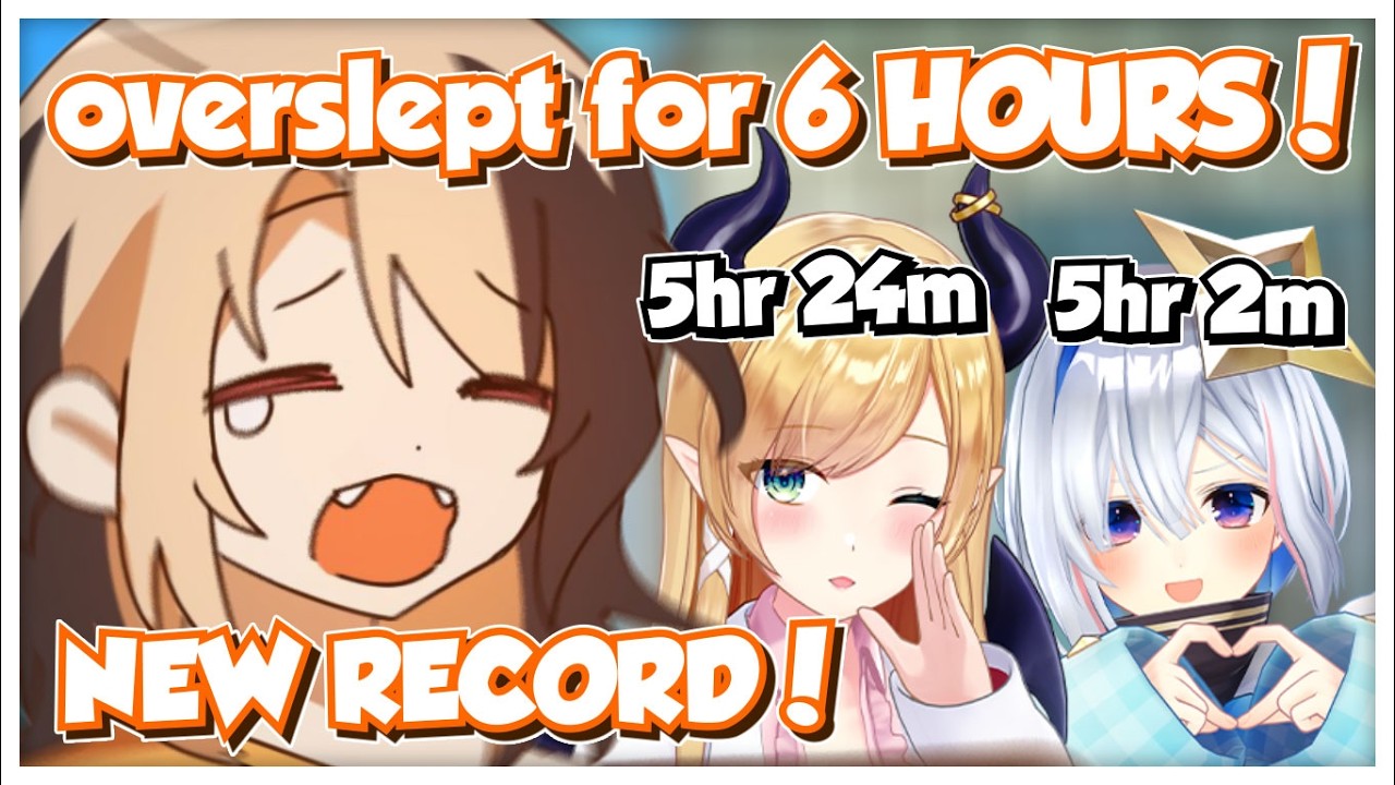 Gigi Just Broke a New Record in Hololive After Oversleeping for 6 HOURS!!!