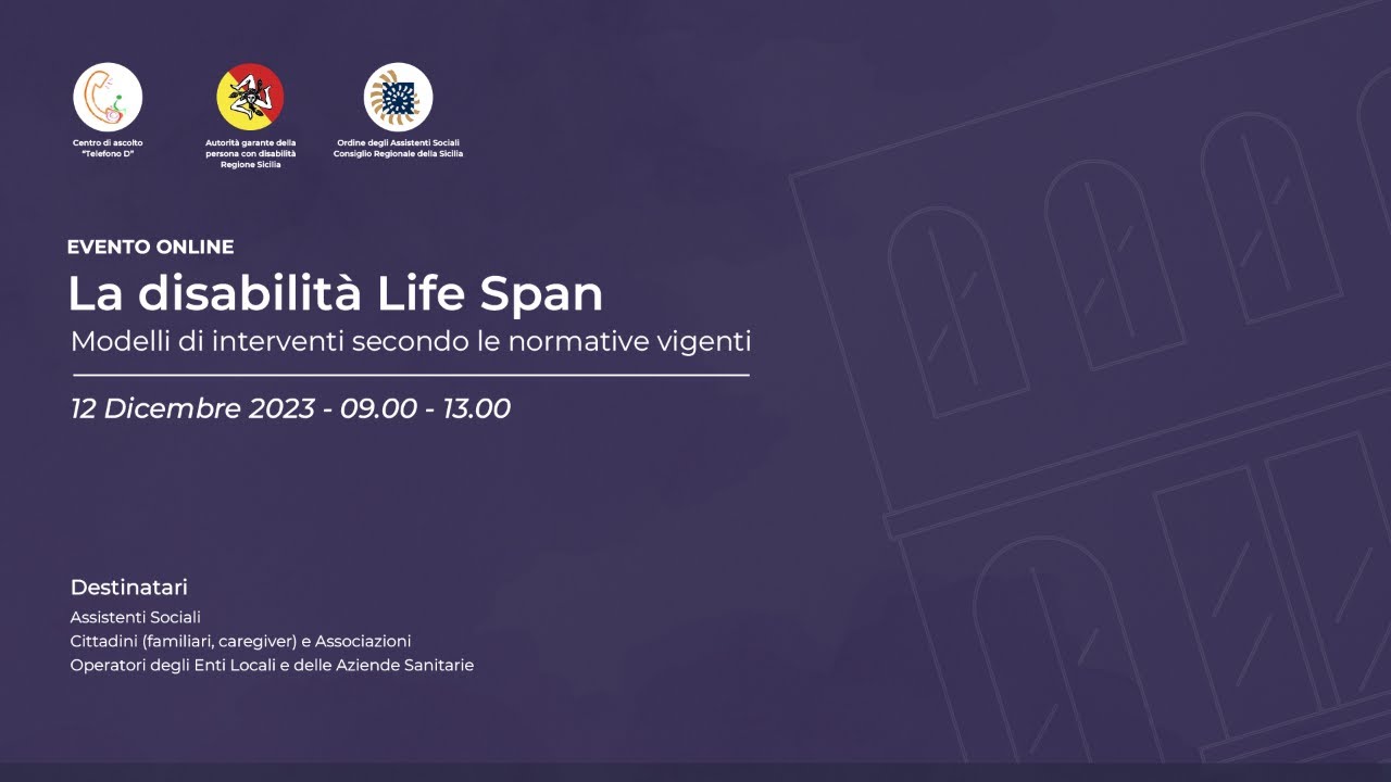 La disabilità Life Span