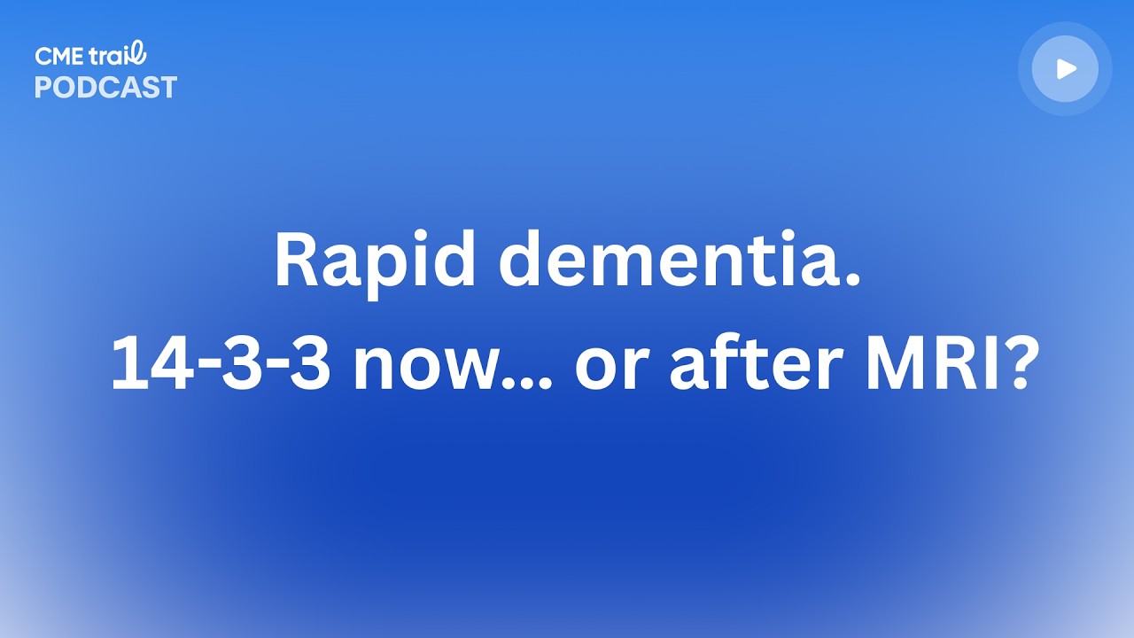 In suspected Creutzfeldt-Jakob Disease, when should CSF 14-3-3 testing be performed?