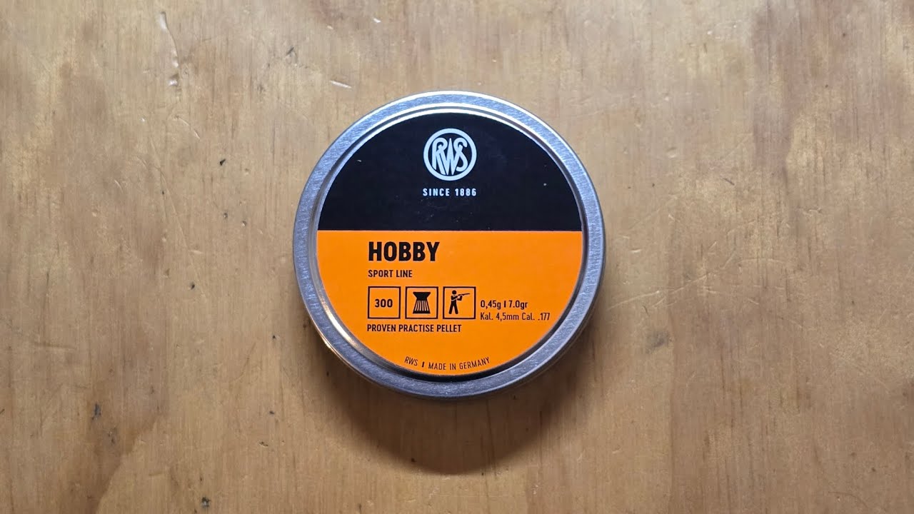 Airgun Wadcutter Wednesday #23 RWS Hobby 7.0gr