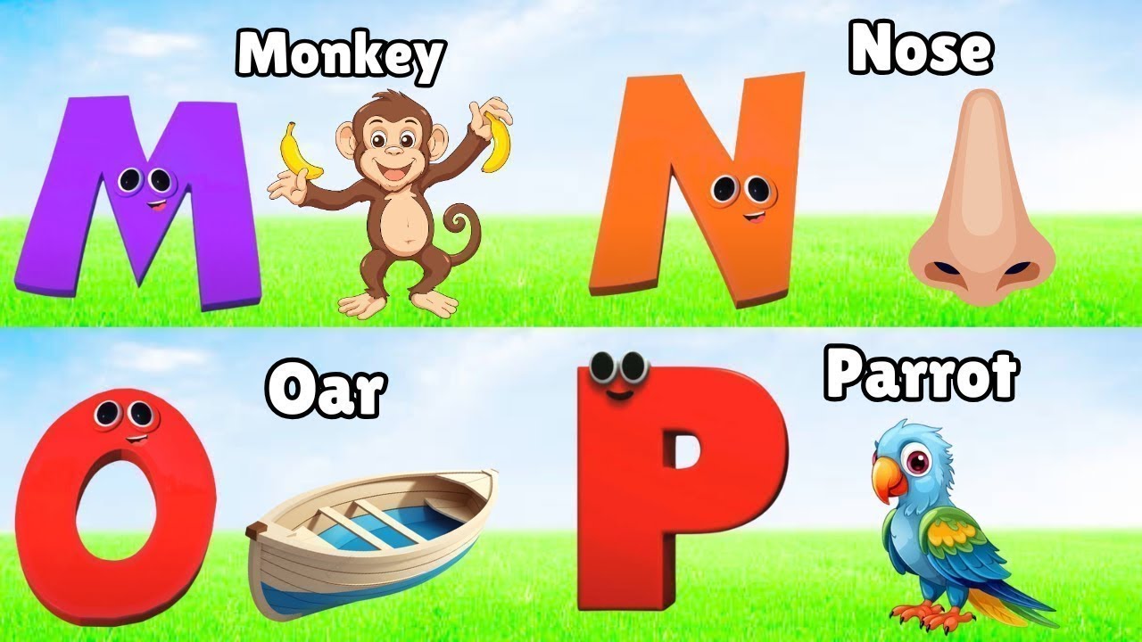 🎨🍎🐜 A for Apple, A for Ant: An Engaging Alphabet Adventure for Kids 🍏🐞🎶|| ABC Learning Kids Video