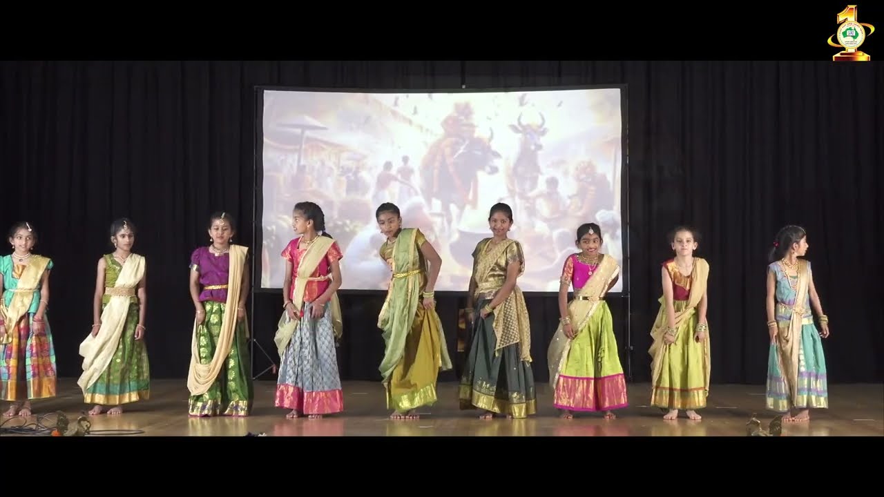 தமிழ்நாட்டின் பண்டிகைகள் - பாலர்மலர் செர்ரிபுரூக் தமிழ் பள்ளி மாணவியர் நடனம்