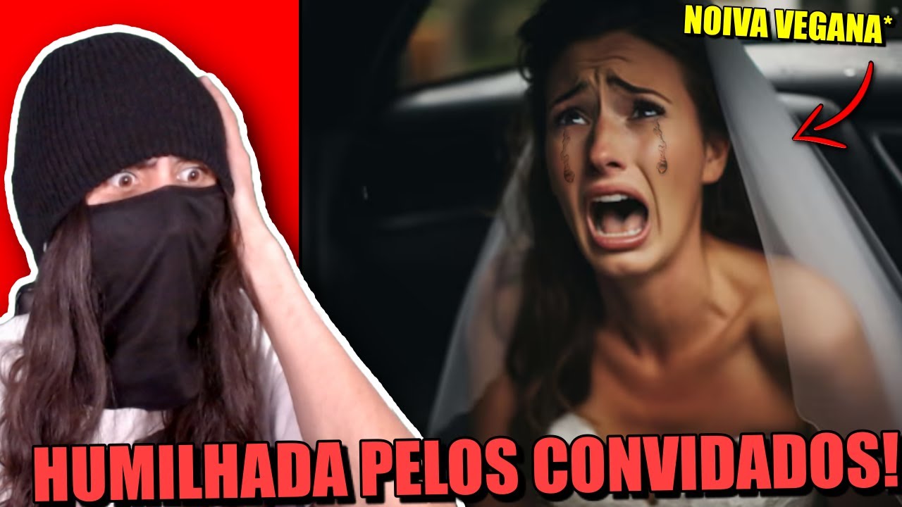 NOIVA CHORA DEPOIS DE GASTAR 80 MIL COM COMIDA VEGANA E CONVIDADOS PEDIREM PIZZA.