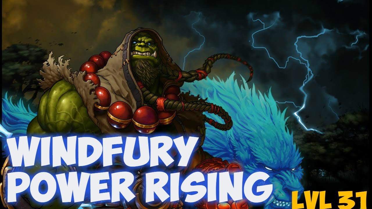 BIG Windfury Slaps!! Enhancement Shaman WPvP - WoW Classic LvL 31