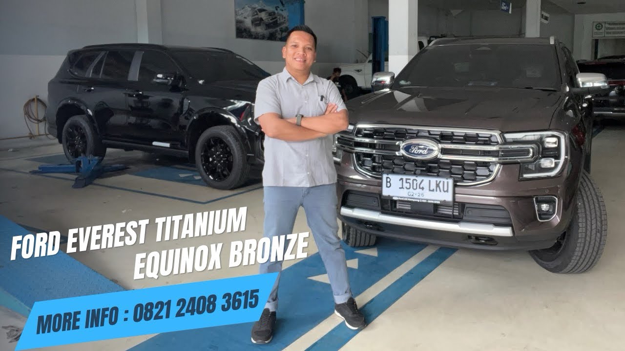 EVEREST TITANIUM EQUINOX BRONZE / RIKI_RUDI 0821 2408 3615 #ford #everesttitanium #everest #fyp 