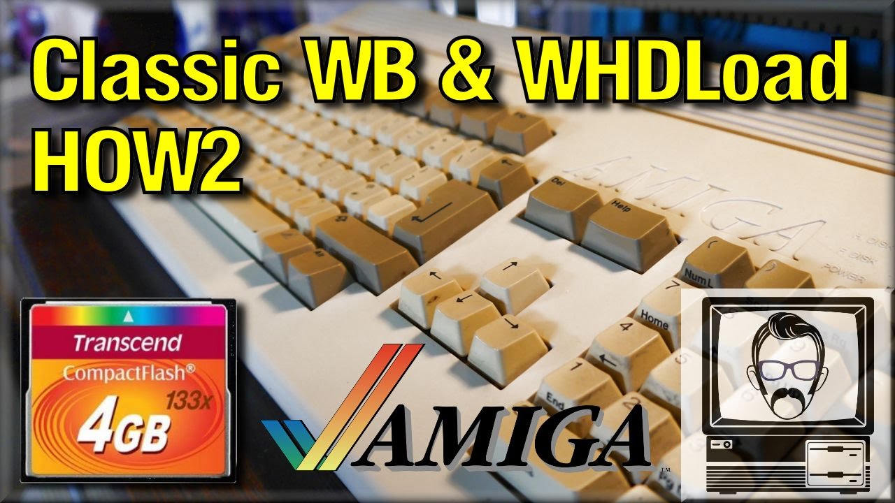 Установка Amiga 1200 CF с помощью WHDLoad и Classic Workbench — HOW2 | Nostalgia Nerd