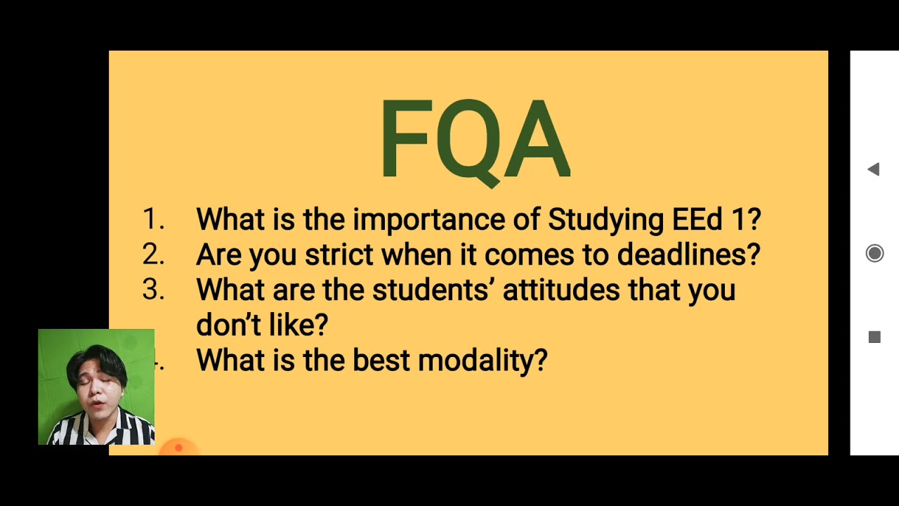 EEd 1 l CLASS ORIENTATION l 2021 2022
