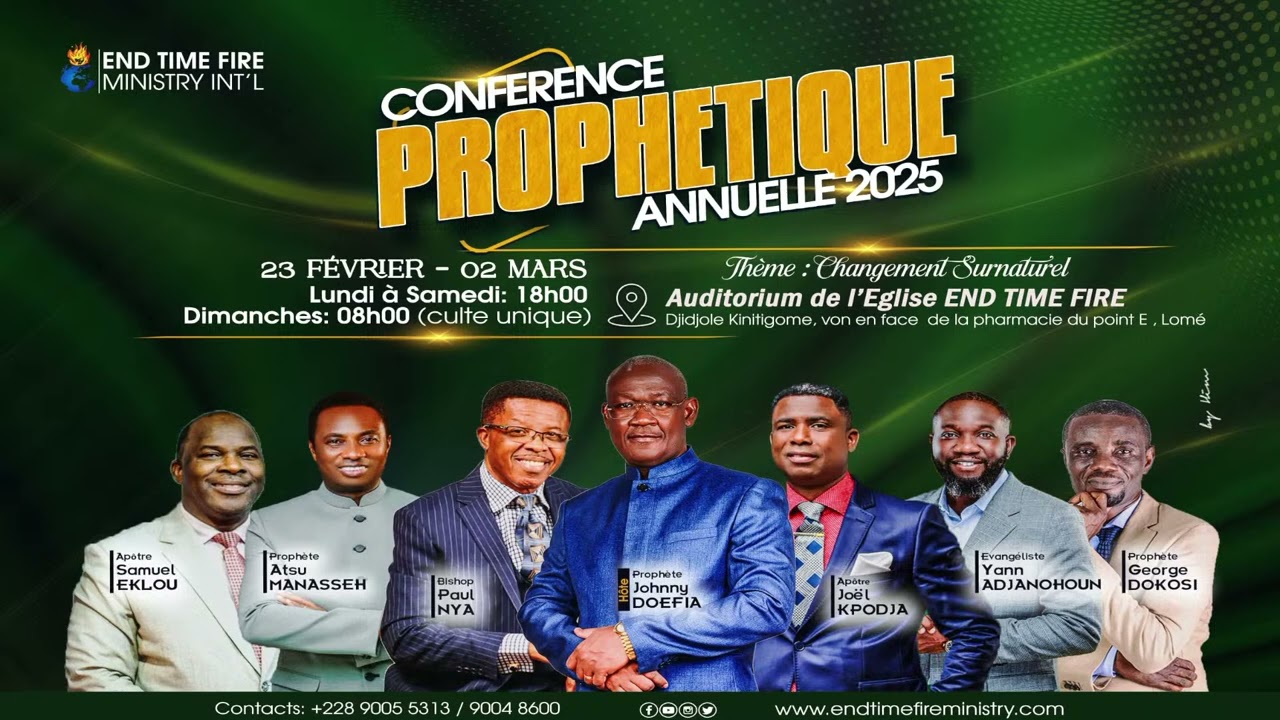 7ème Jour de la Conférence Prophétique Annuelle 2025