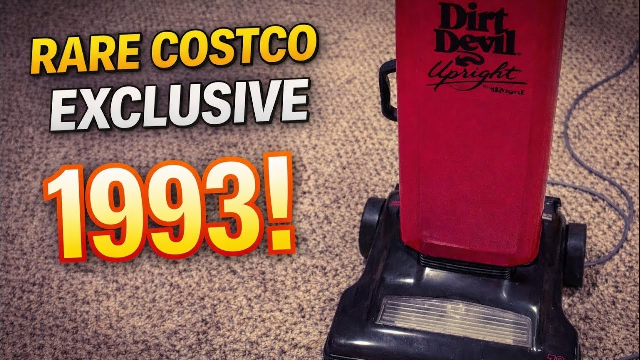 Обслуживание винтажного пылесоса Dirt Devil 7180 с комментариями