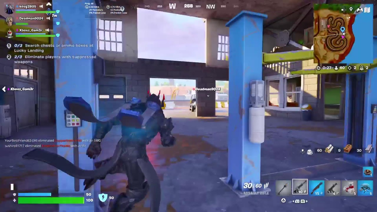 Fortnite C7S1 - Playing With Deadman1990!