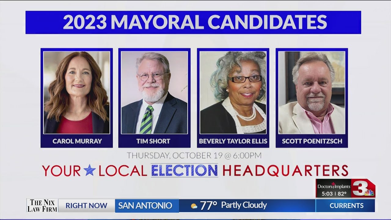 Mayoral candidates KFDX 3 News at Five