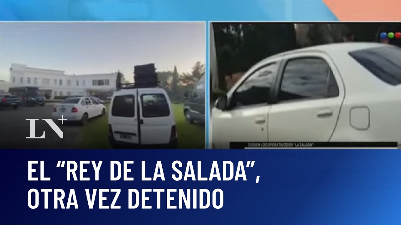 El rey Castillo, otra vez detenido: más de 60 allanamientos contra La Salada